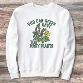 Sudadera Planta Mamá Veggie Planta Ilustracion Jardín Lover