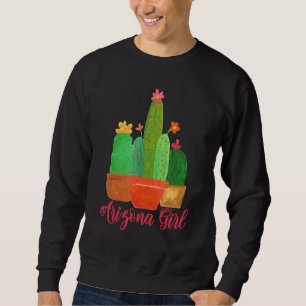 Sudadera Plantas de Boho Cactus, Chica de Arizona
