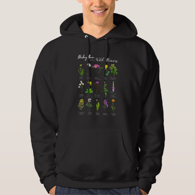 Sudadera Plantas de herbología Granja Granja de hierba de e (Anverso)