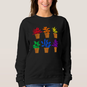 Sudadera Plantas Orgullo Lgbtq Arcoiris transexual Lo