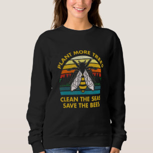 Sudadera Plantas Y Árboles Apicultor Salva Las Abejas Abeja