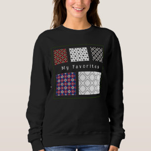 Sudadera Plantilla de 5 fotos: "Mis favoritos" usa tus foto