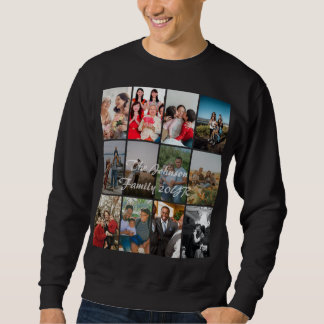 Sudadera Plantilla de Collage de Memorias con 12 Fotos para