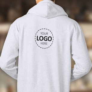 Sudadera Plantilla de envío de logotipos - Sólo hacia atrás