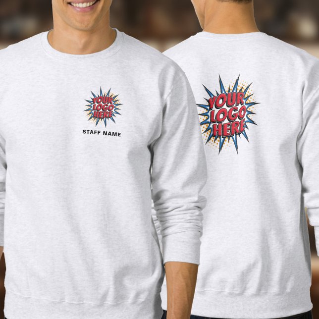 Sudadera Plantilla de envío de nombres y logotipos/Delante  (Subido por el creador)