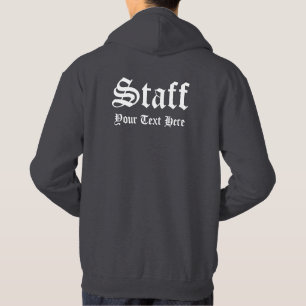 Sudadera Plantilla de estilo antiguo del miembro del person