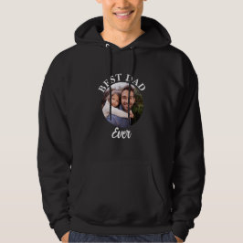 Sudadera Plantilla de fotografía personalizada de Best Dad