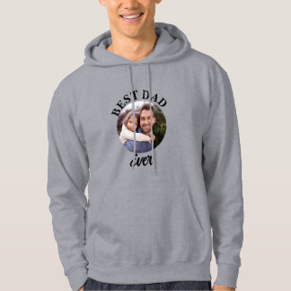 Sudadera Plantilla de fotografía personalizada de Best Dad