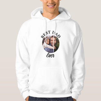Sudadera Plantilla de fotografía personalizada de Best Dad