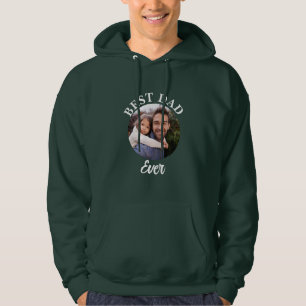 Sudadera Plantilla de fotografía personalizada de Best Dad