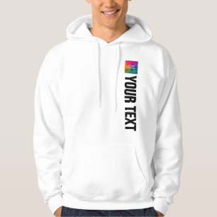 Sudadera Plantilla de impresión de doble cara para hombres 