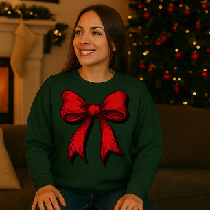 Sudadera Plantilla de Personalizable de plegado de navidade