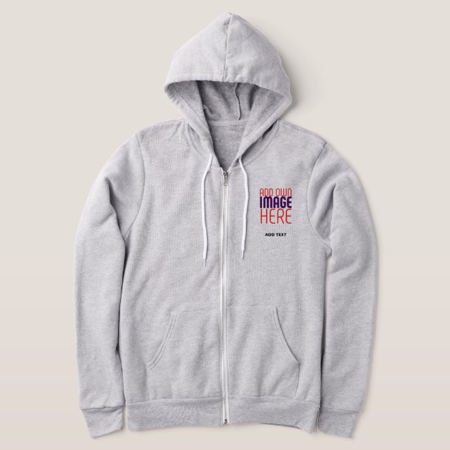 SUDADERA PLANTILLA DE TEXTO DE IMAGEN ASH SIMPLE EDITABLE M (Distribución)