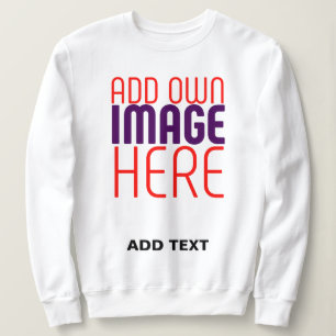 SUDADERA PLANTILLA DE TEXTO DE IMAGEN BLANCA SIMPLE EDITABL