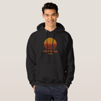 Sudadera Plantilla personalizada de puesta de sol retro 'Pe