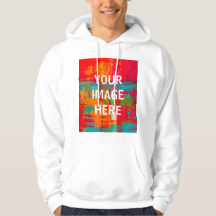 Sudadera Plantilla personalizada del logotipo de imagen de 