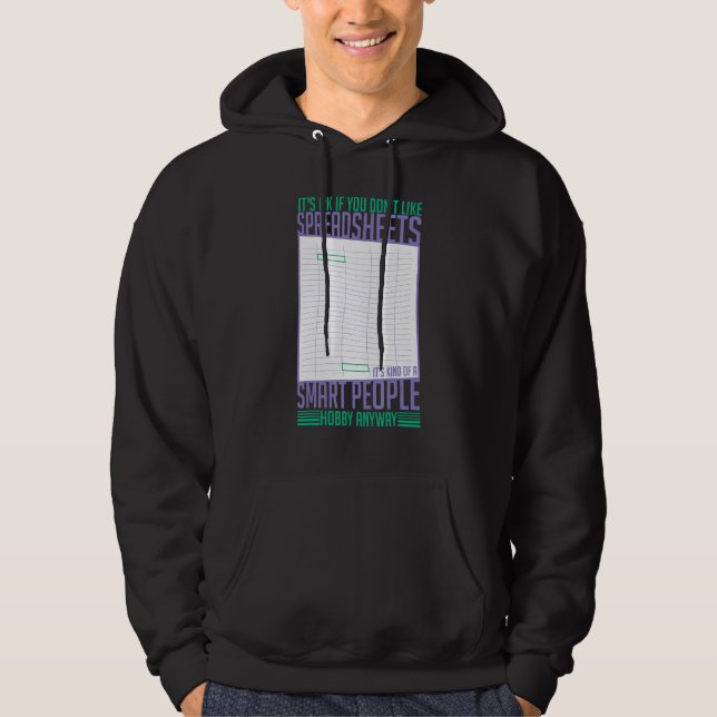 Sudadera Plantillas de presupuesto de software de calculado (Anverso)
