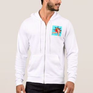 Sudadera Plátano de estilo cómic de arte pop retro