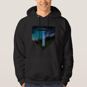 Sudadera Platillo Volador Ovni Abducción Conspiración Alien