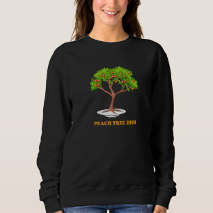 Sudadera Plato de melocotón Sarcasmo Humor ingenioso