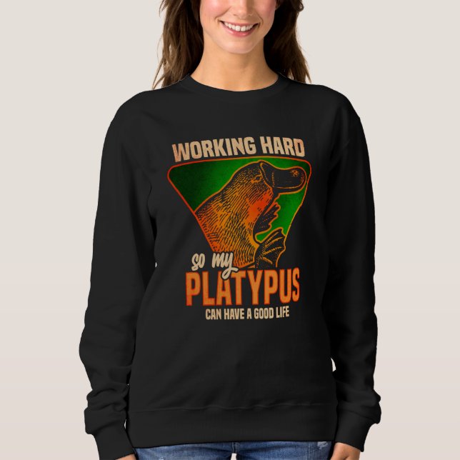 Sudadera Platypus Australia Australian Animal (Anverso)