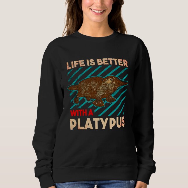 Sudadera Platypus Australia Australian Animal  2 (Anverso)