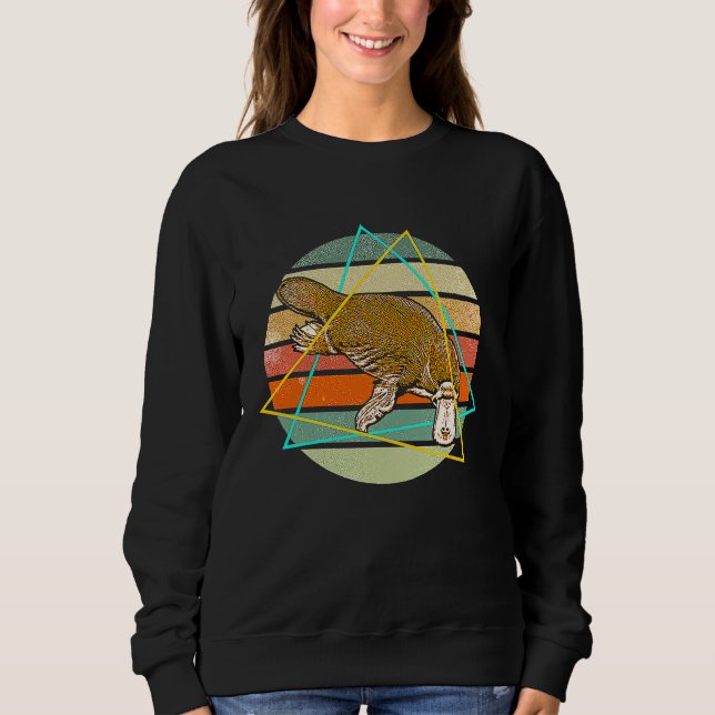 Sudadera Platypus Australia Australian Animal Colorful (Anverso)