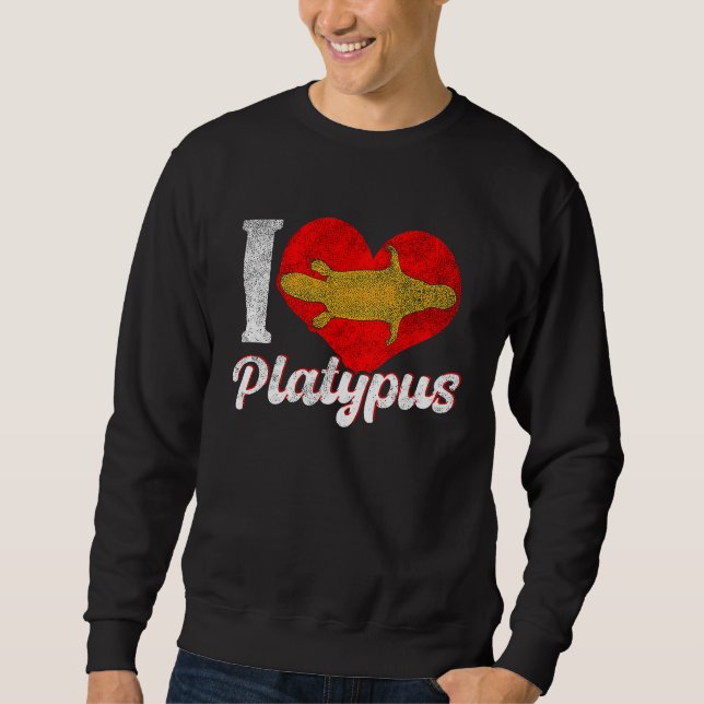 Sudadera Platypus Love Australia Australian Animal (Anverso)