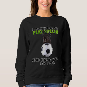 Sudadera Play Soccer Hang W Dog Bouviers De Flandre
