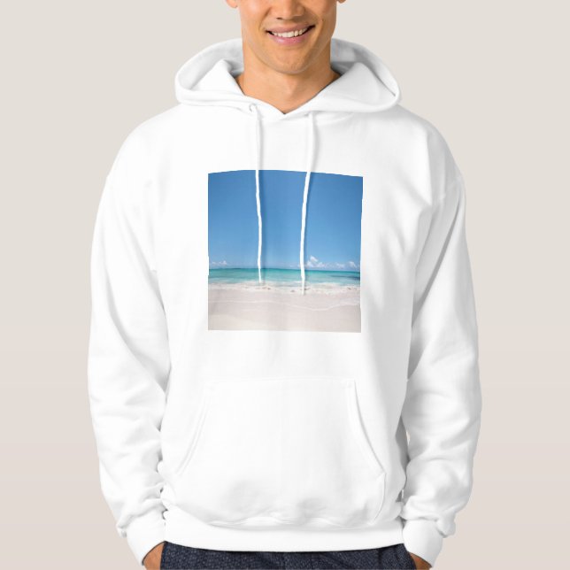 Sudadera Playa Backgroud (Anverso)