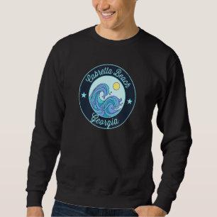Sudadera Playa Cabretta Ga Georgia Recuerdo Náutico Surfist