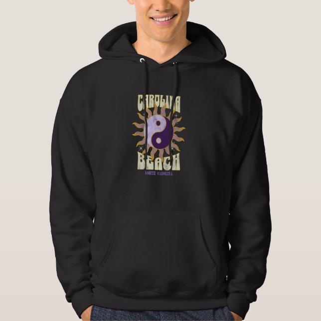 Sudadera Playa Carolina, NC Summertime Vacationssunny Yi (Anverso)