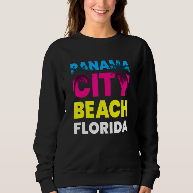 Sudadera Playa Ciudad de Panamá Florida Recuerdo de Vacacio (Anverso)