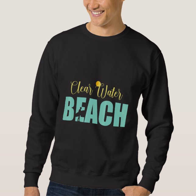 Sudadera Playa de Agua Clara (Anverso)