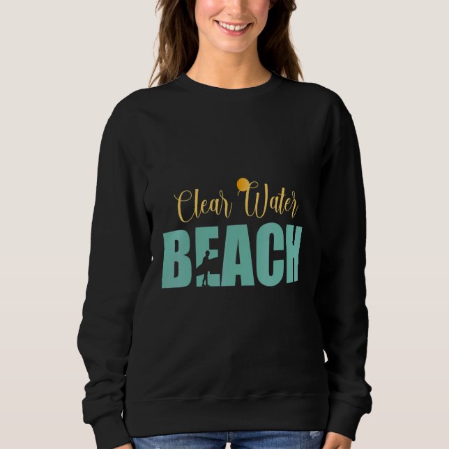 Sudadera Playa de Agua Clara (Anverso)