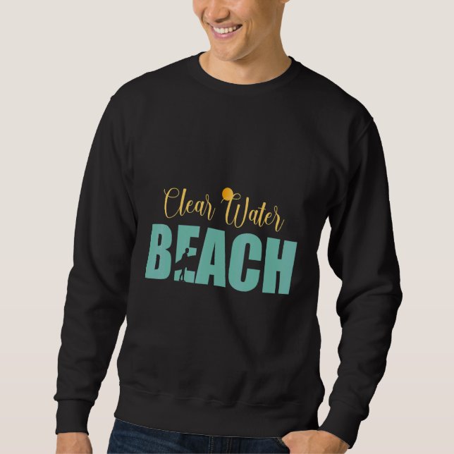 Sudadera Playa de Agua Clara (Anverso)