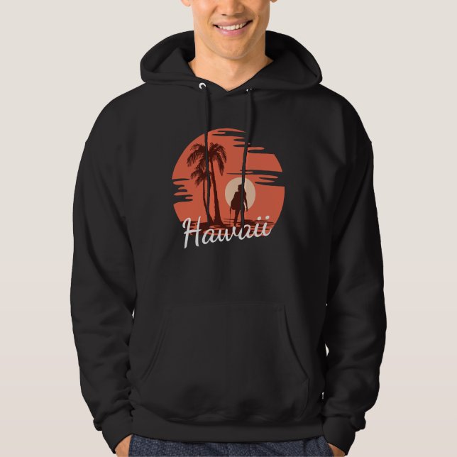 Sudadera Playa de Hawái (Anverso)