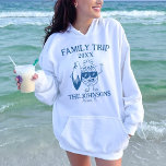 Sudadera Playa de Mateo Familiar 2024 para Vacaciones Perso<br><div class="desc">Acepte las vibraciones de la costa con la "Casa de playa personalizada Vacation 2024 Family Matching Beach Hoodie". Esta casa es la compañía perfecta para una escapada en la playa, con atributos como camisetas de vacaciones de personalizados familiares, camisetas de vacaciones familiares y camisetas de vacaciones personalizados. El toque personalizado...</div>