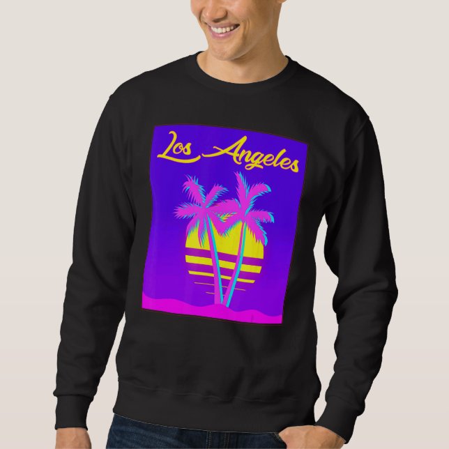 Sudadera Playa de vacaciones de verano de Los Ángeles (Anverso)