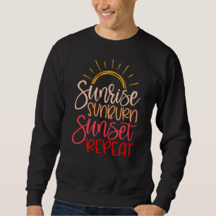 Sudadera Playa de vacaciones de verano Sunrise Sunburn Suns