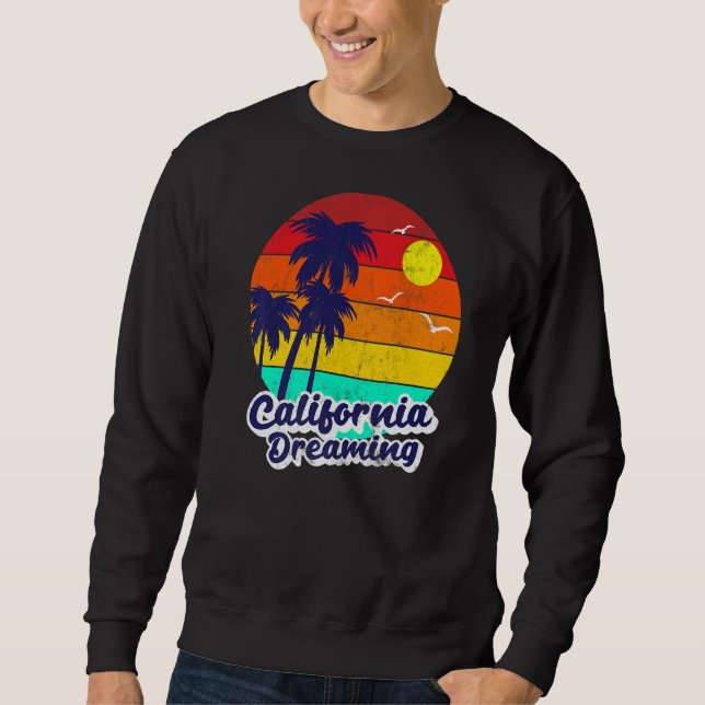 Sudadera Playa de verano de California con problemas (Anverso)