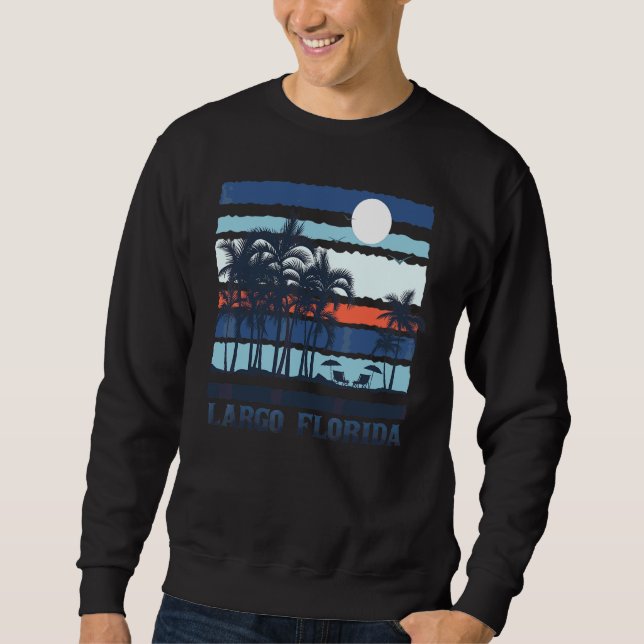 Sudadera Playa de Viaje de Verano de Largo Florida de los a (Anverso)