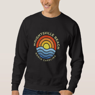 Sudadera Playa de Wrightsville Carolina del Norte Nc Verano