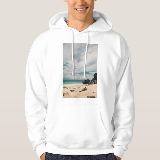 Sudadera Playa en Tulum, México (Anverso)