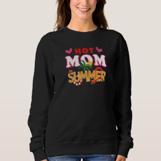 Sudadera Playa gráfica de verano de Hot Mom