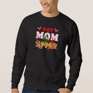 Sudadera Playa gráfica de verano de Hot Mom
