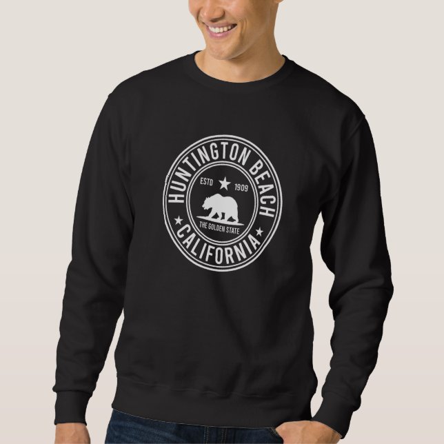 Sudadera Playa Huntington (Anverso)