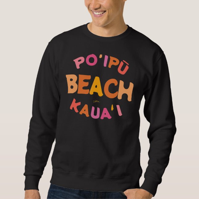 Sudadera Playa Jcombs Poipu Playa Kauai Hawaii (Anverso)