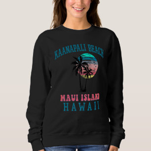 Sudadera Playa Kaanapali Playa Maui Hawaii Palmeras Summe