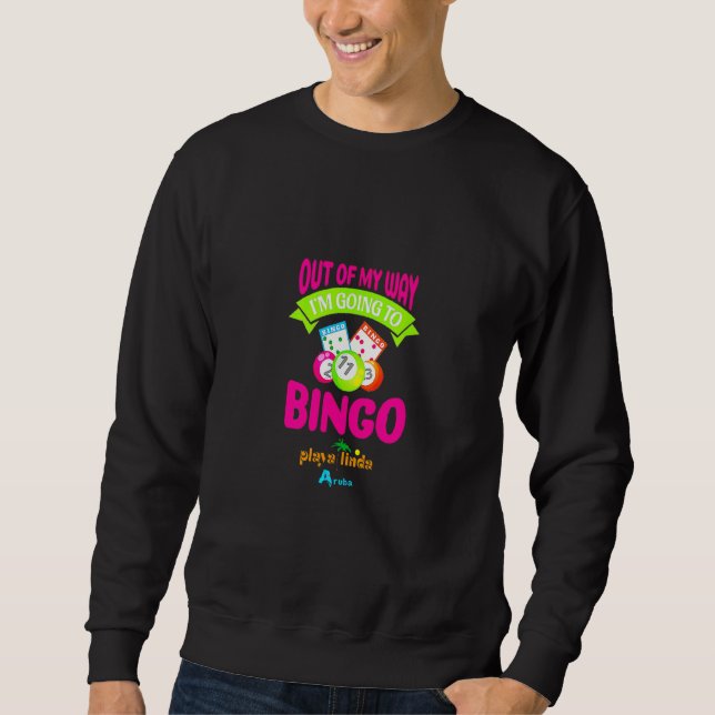 Sudadera Playa Linda Bingo Aruba (Anverso)
